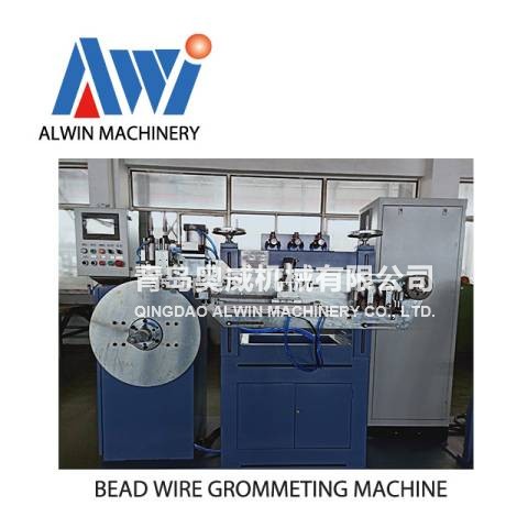 Two station Bead Wire Grommeting Machine